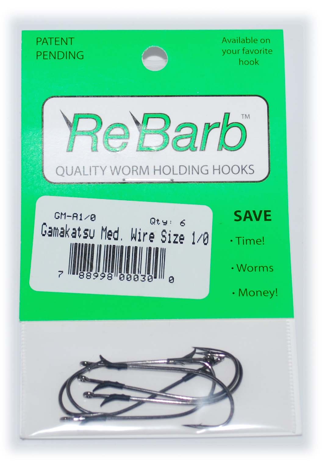 ReBarb - Gamakatsu Medium Wire Size 1/0 - Welcome to Tight Lipped Tactics